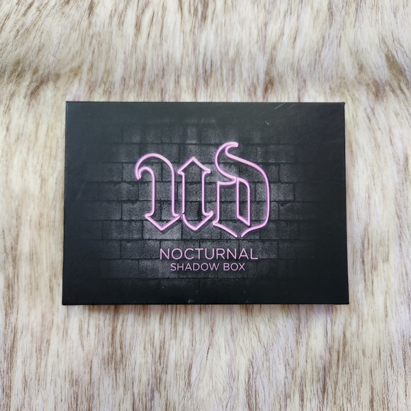 ULTRA RARE Urban Decay Nocturnal Shadow Box Eyeshadow Palette + Brush - Picture 2 of 5
